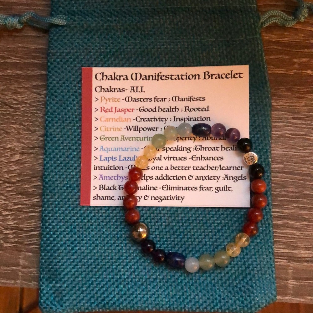 Chakra Stretchable Bracelet